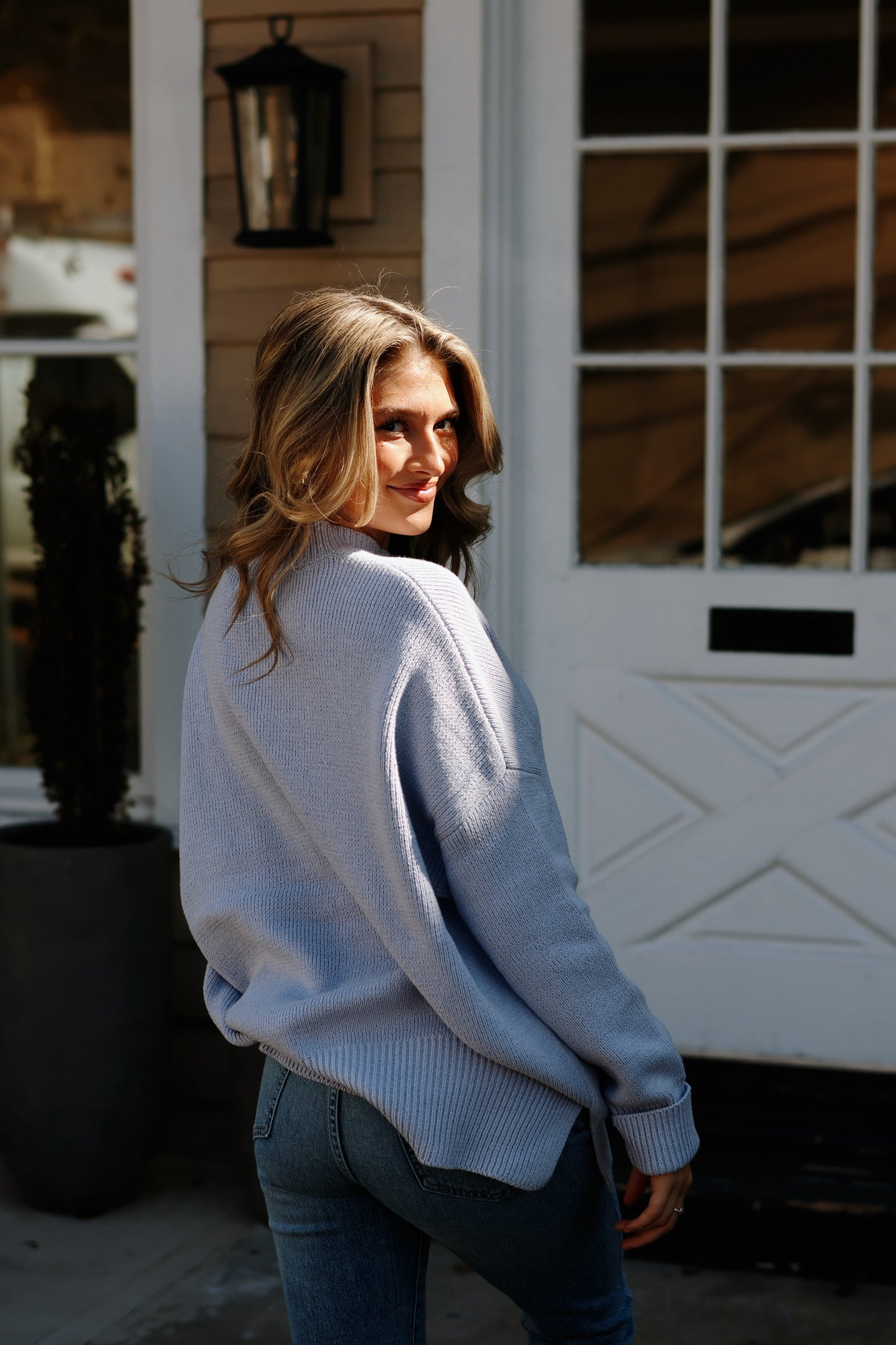 Can't Live Without Sweater Frosted Lilac