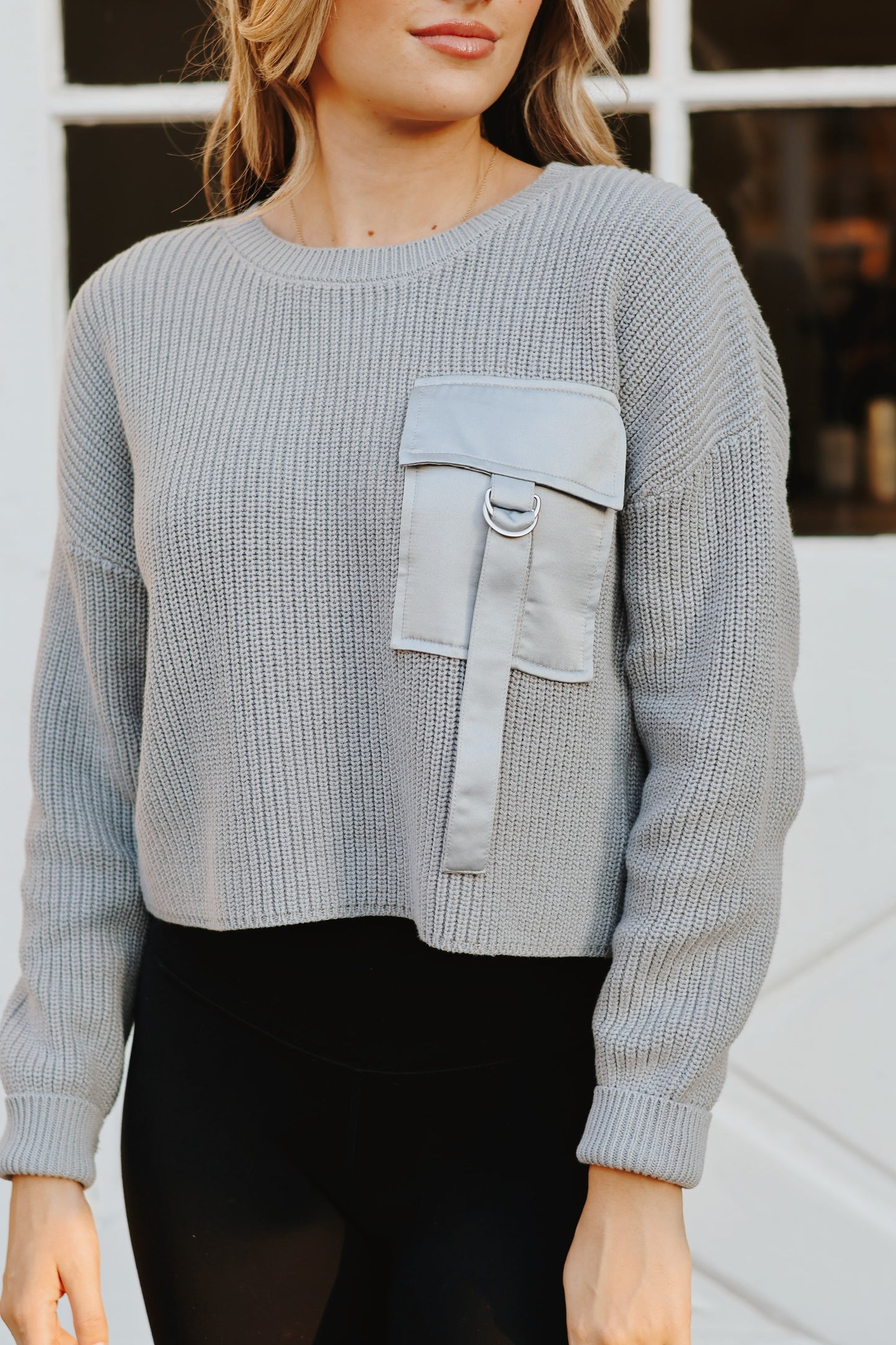 Madison Sweater Steel Grey