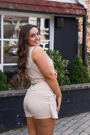 Paris Romper Khaki