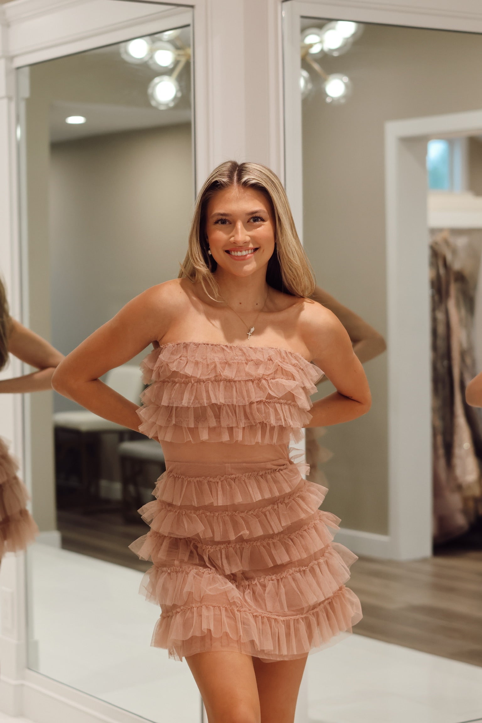 Georgia Tiered Mini Dress