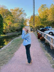 Phoebe Pullover Waterfall Heather