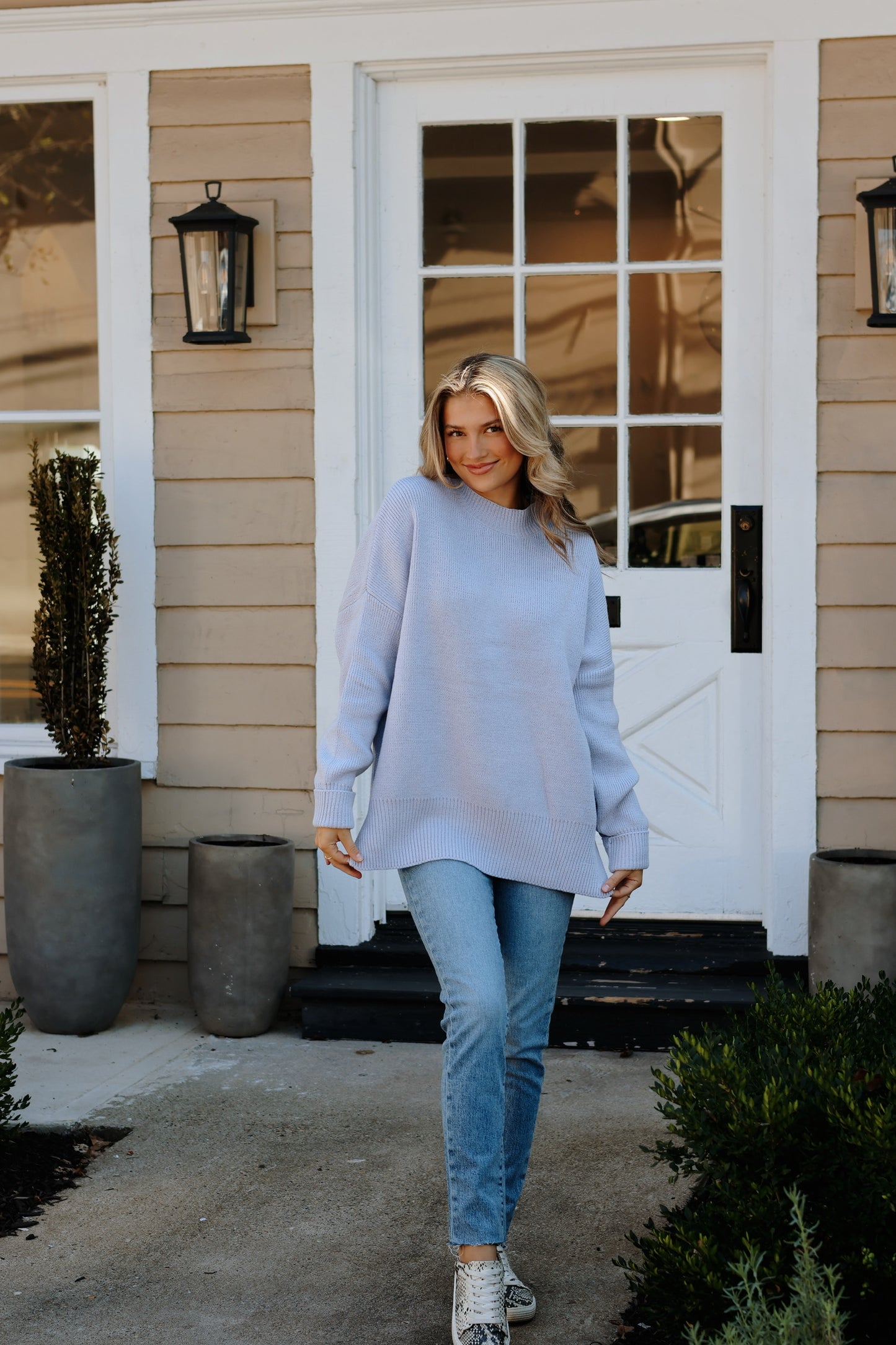 Can't Live Without Sweater Frosted Lilac