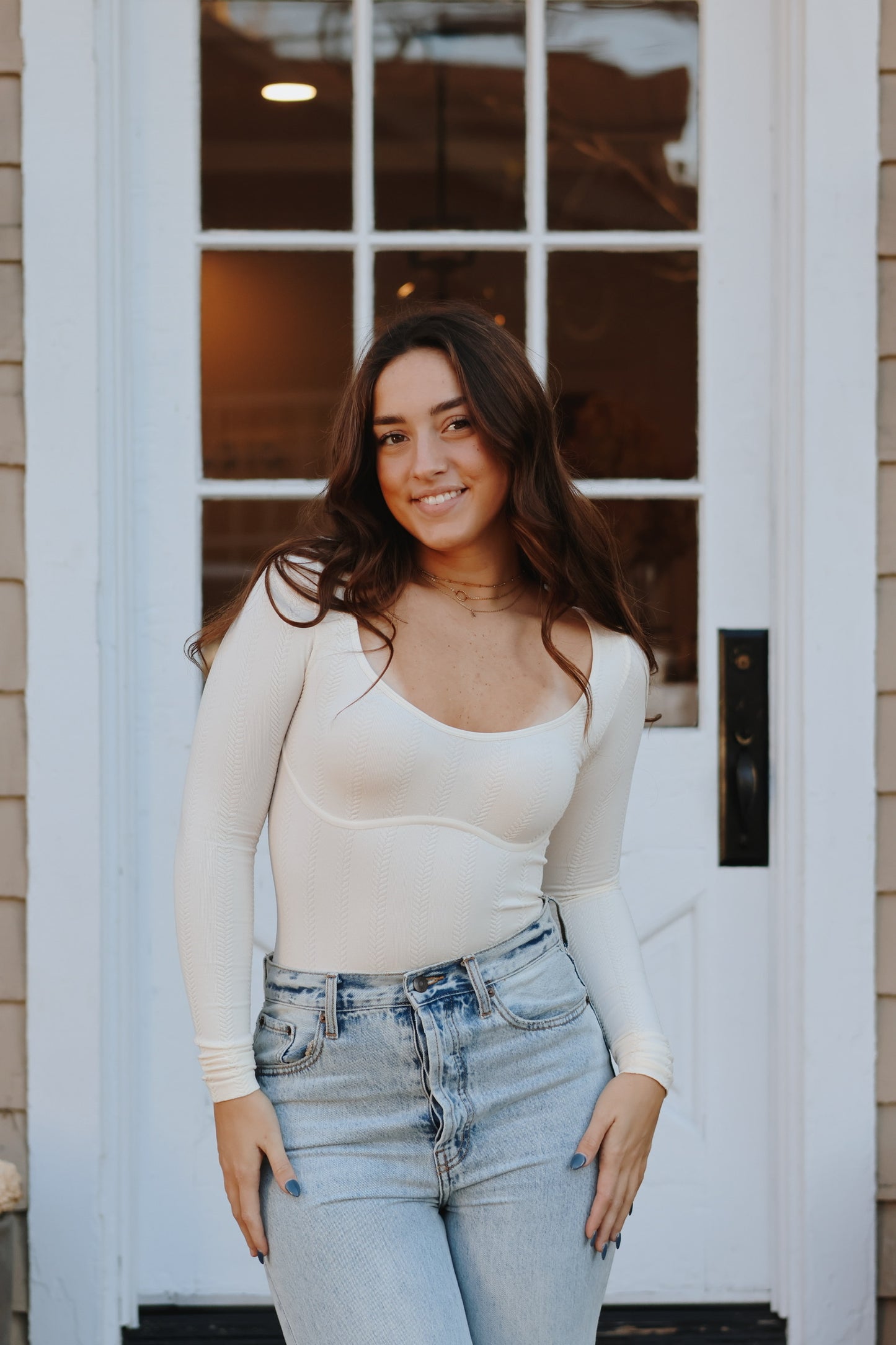 Serent Bodysuit Cream
