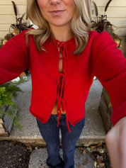 Lips like Cherry Knit Sweater