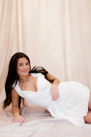 On My Mind Dress White