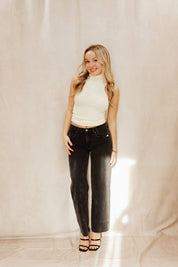 Always Ready Seamless Turtleneck Tank Ivory FP