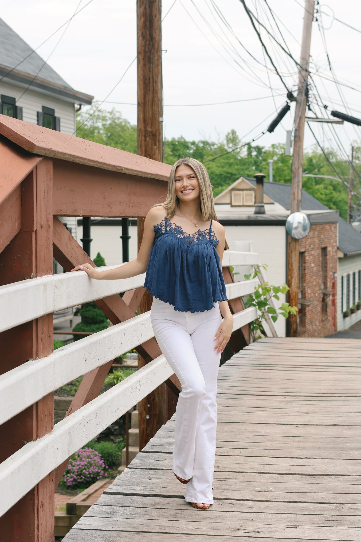 Kayla Tank Dark Denim FP