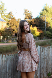 Cinnamon Sugar Mini Dress