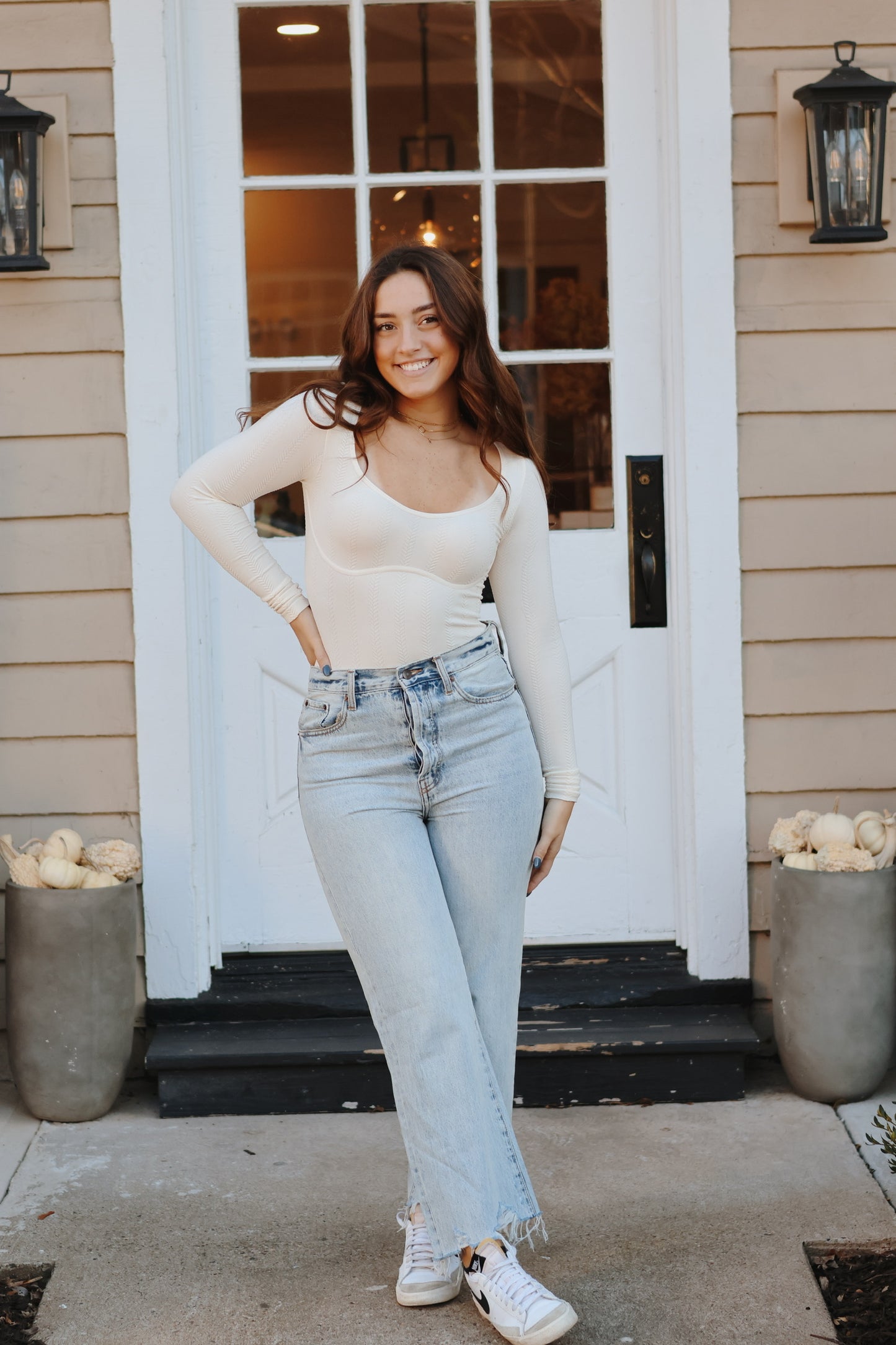 Serent Bodysuit Cream