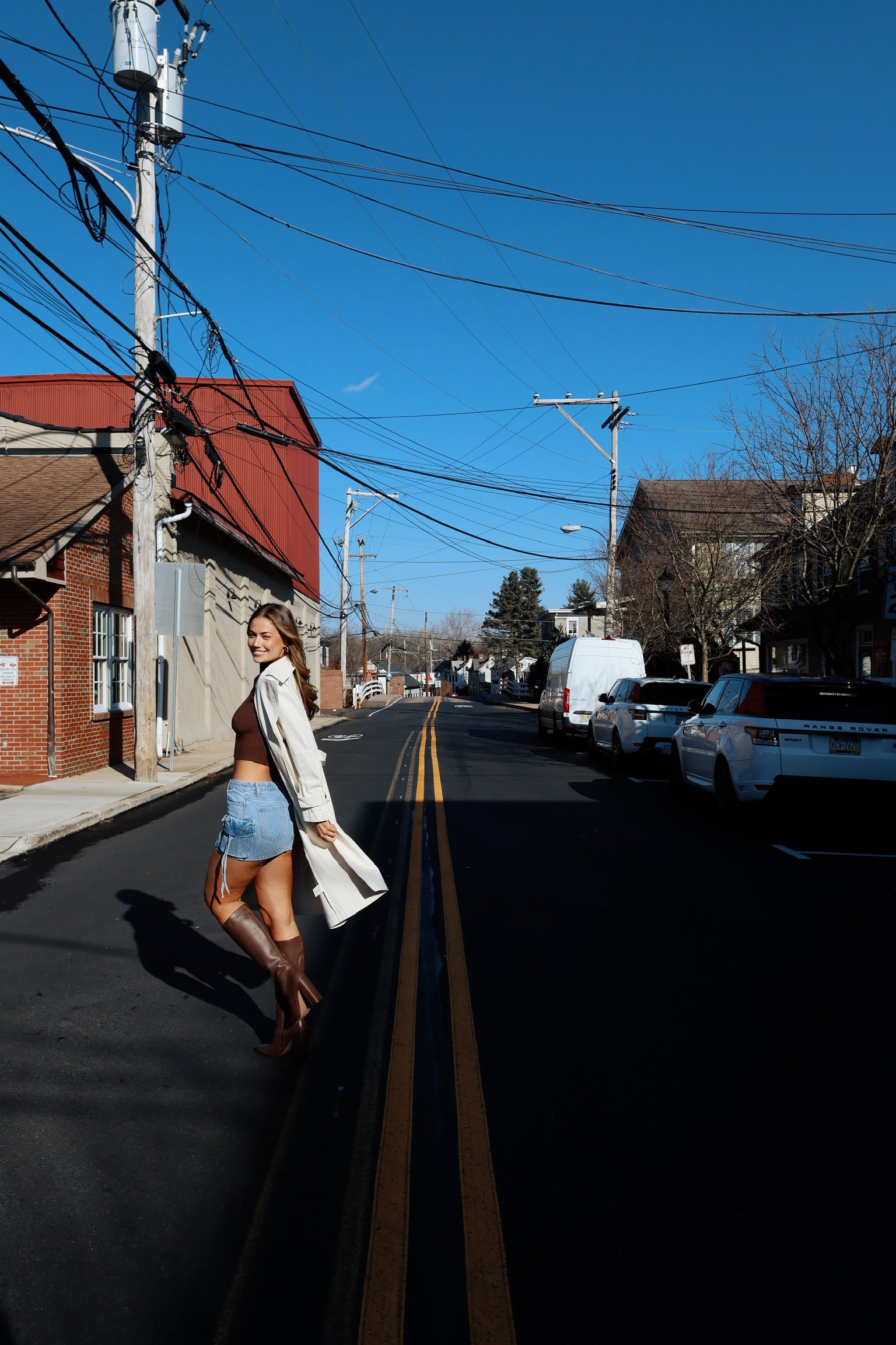 Sunday Trench Coat Steve Madden