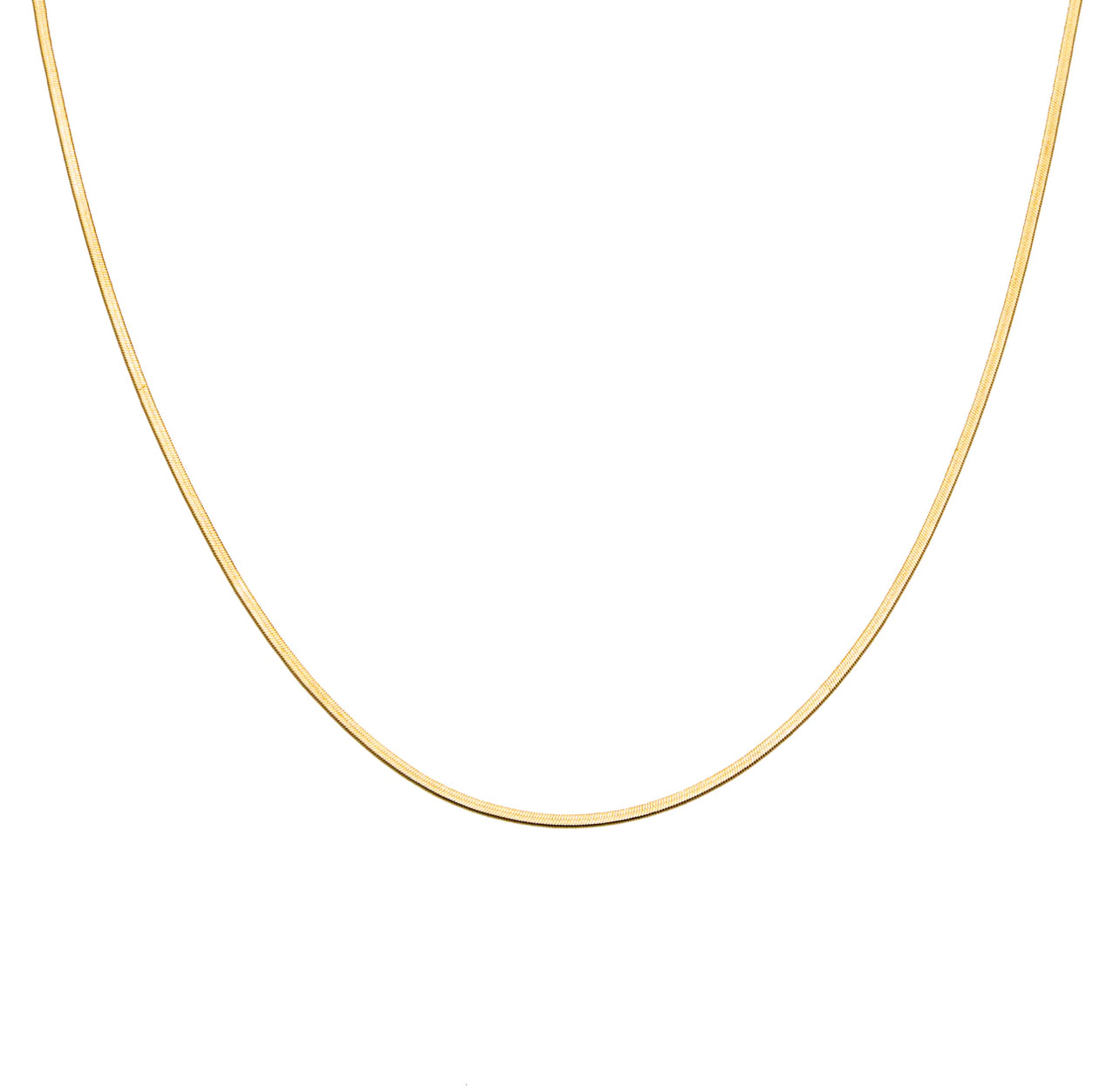 Micro Herringbone Necklace