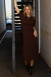 Francis Dress Chestnut