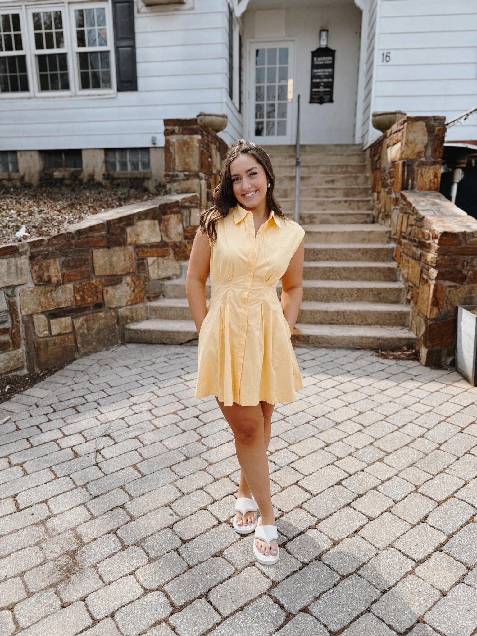 Maisha Dress Golden Glow