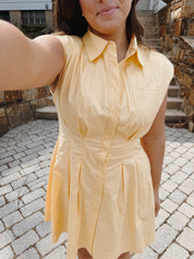 Maisha Dress Golden Glow