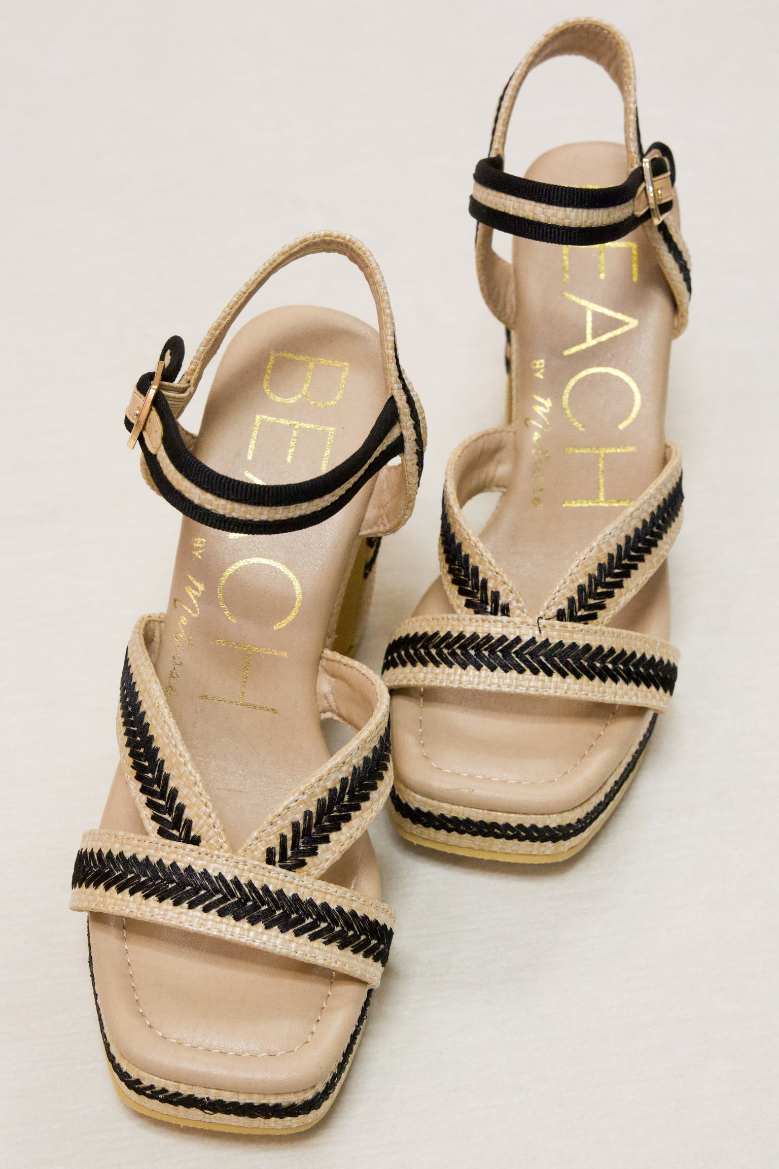 Adelaide Wedge Sandle Natural