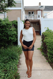 We The Free Tippi Denim Shorts Black