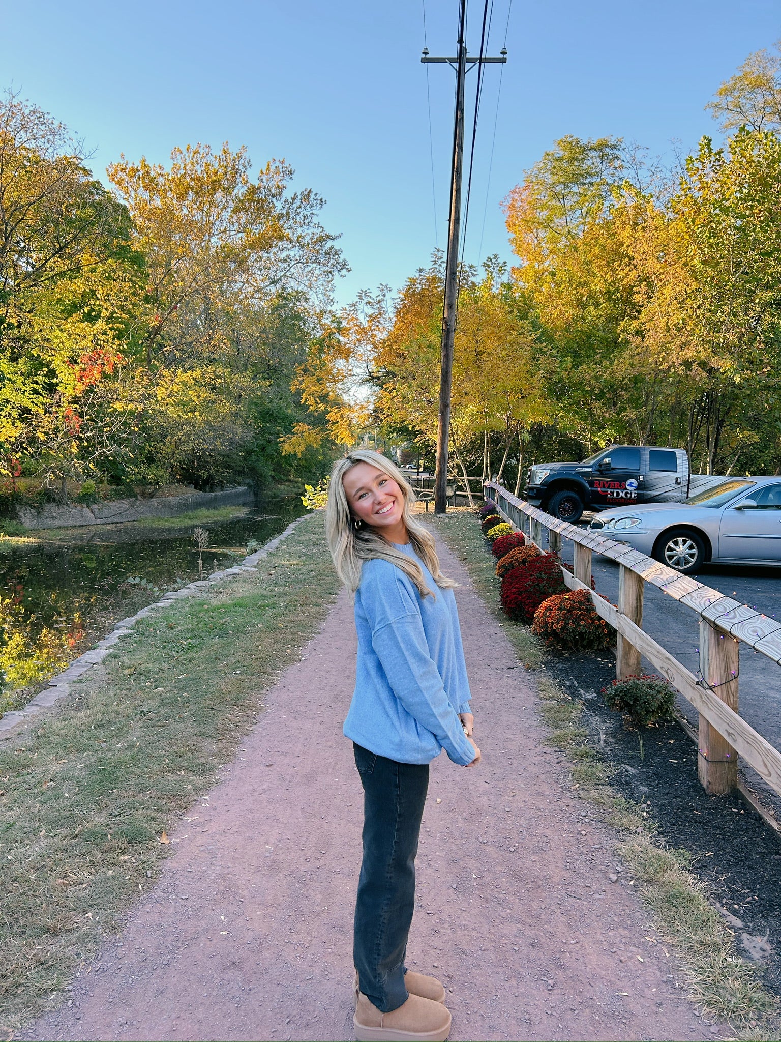 Phoebe Pullover Waterfall Heather