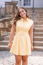 Maisha Dress Golden Glow
