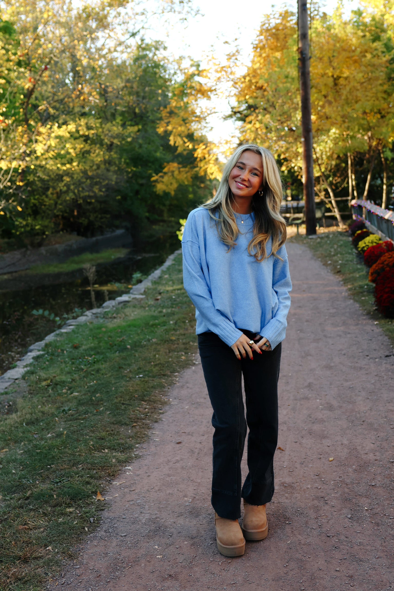 Phoebe Pullover Waterfall Heather