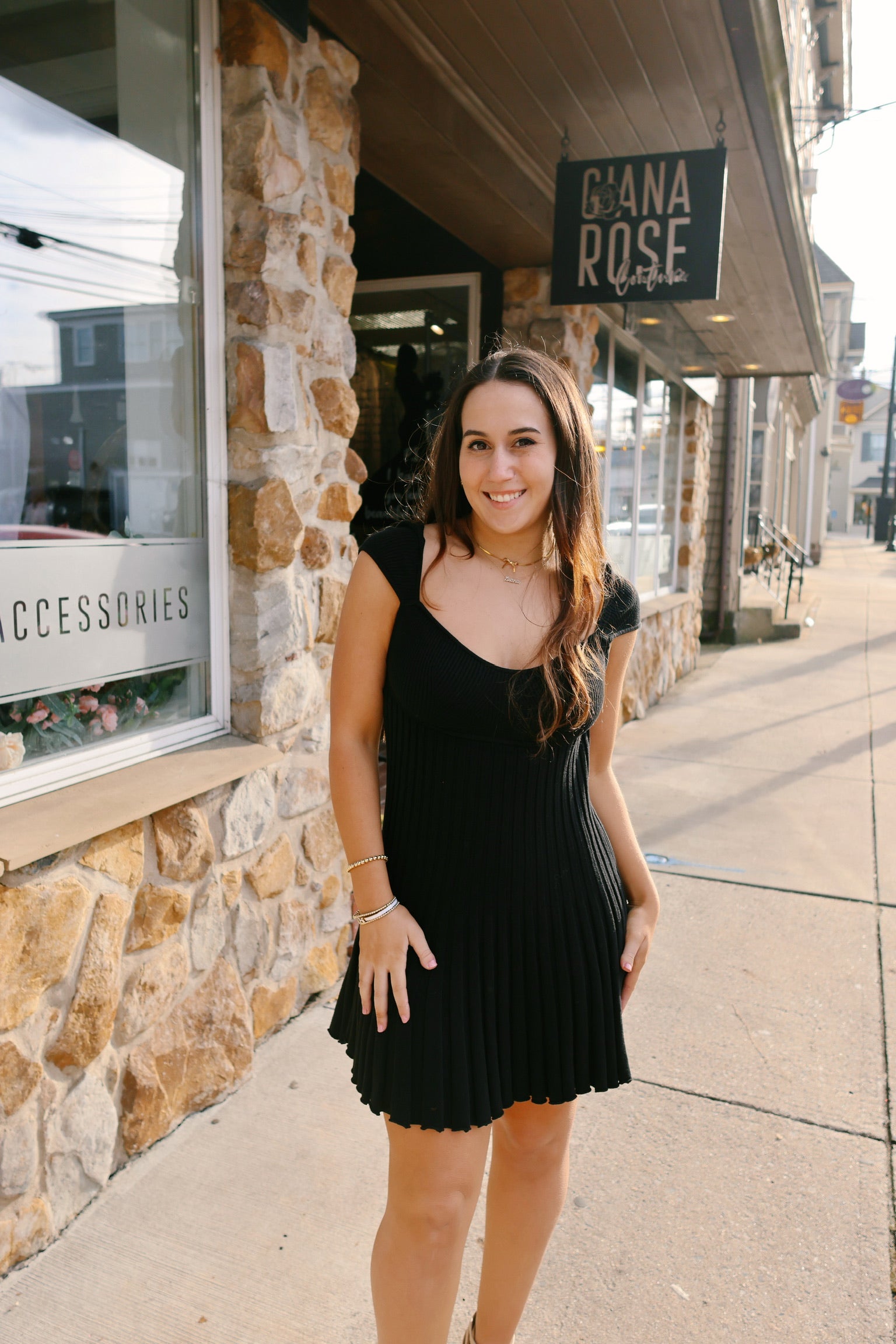 Cherie Mini Dress Black FP