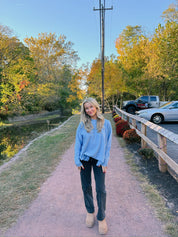 Phoebe Pullover Waterfall Heather
