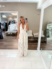 Sienna Gown in Ivory Cream by Elliatt