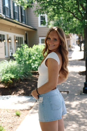 Perfect Bodysuit White