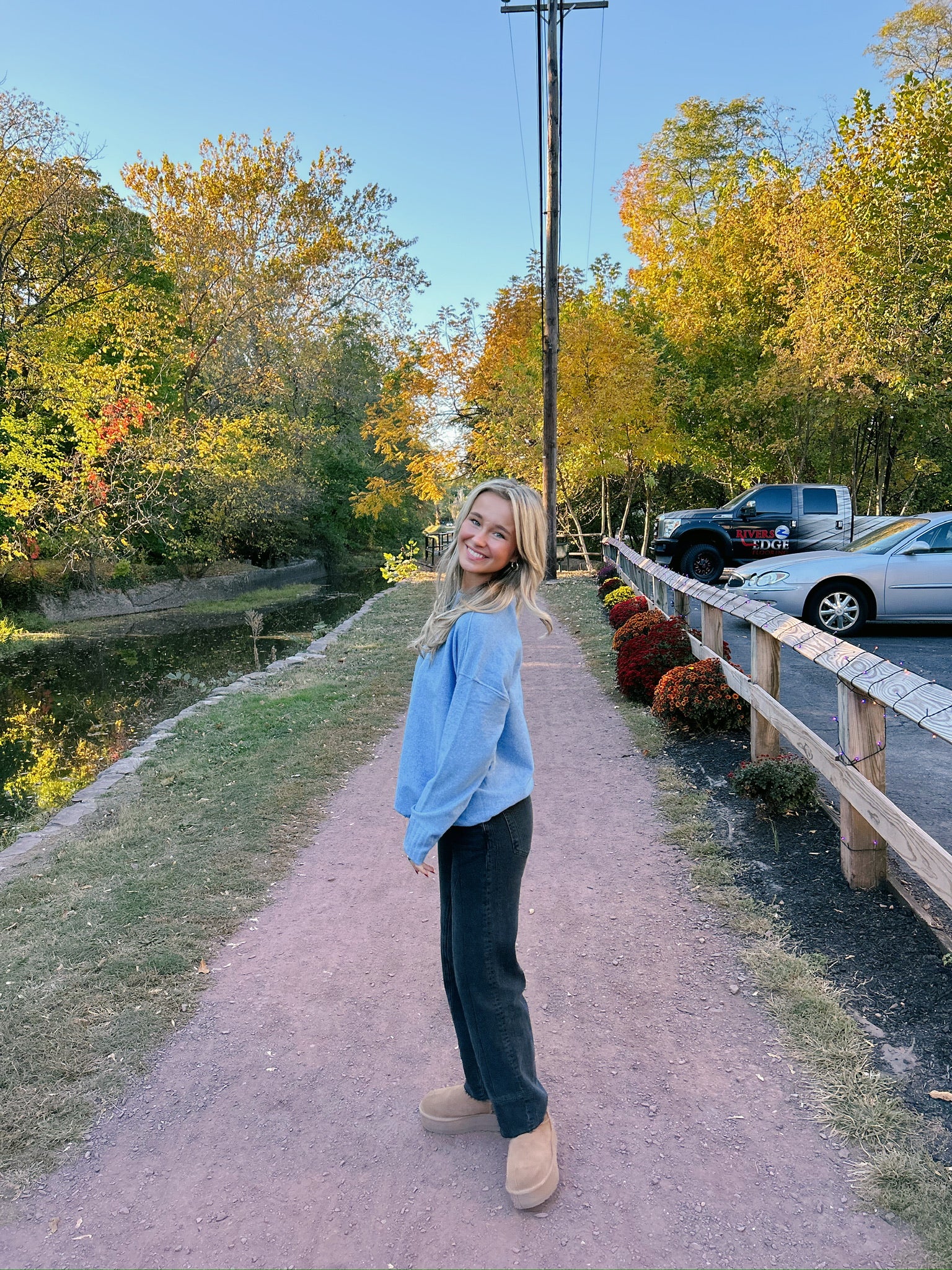 Phoebe Pullover Waterfall Heather