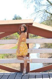 Sun Shining Ruffle Mini
