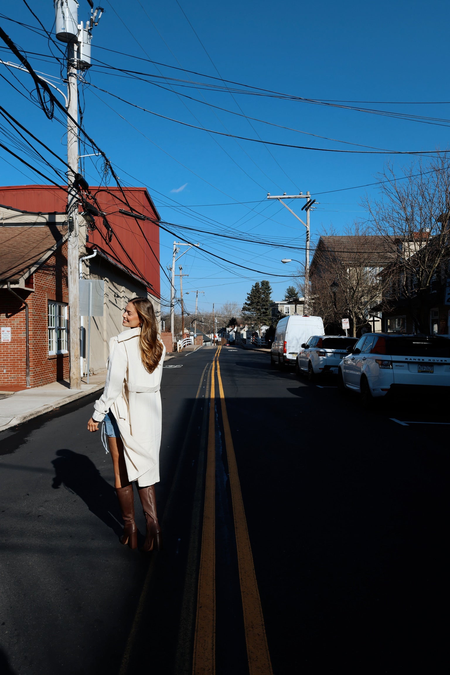Sunday Trench Coat Steve Madden