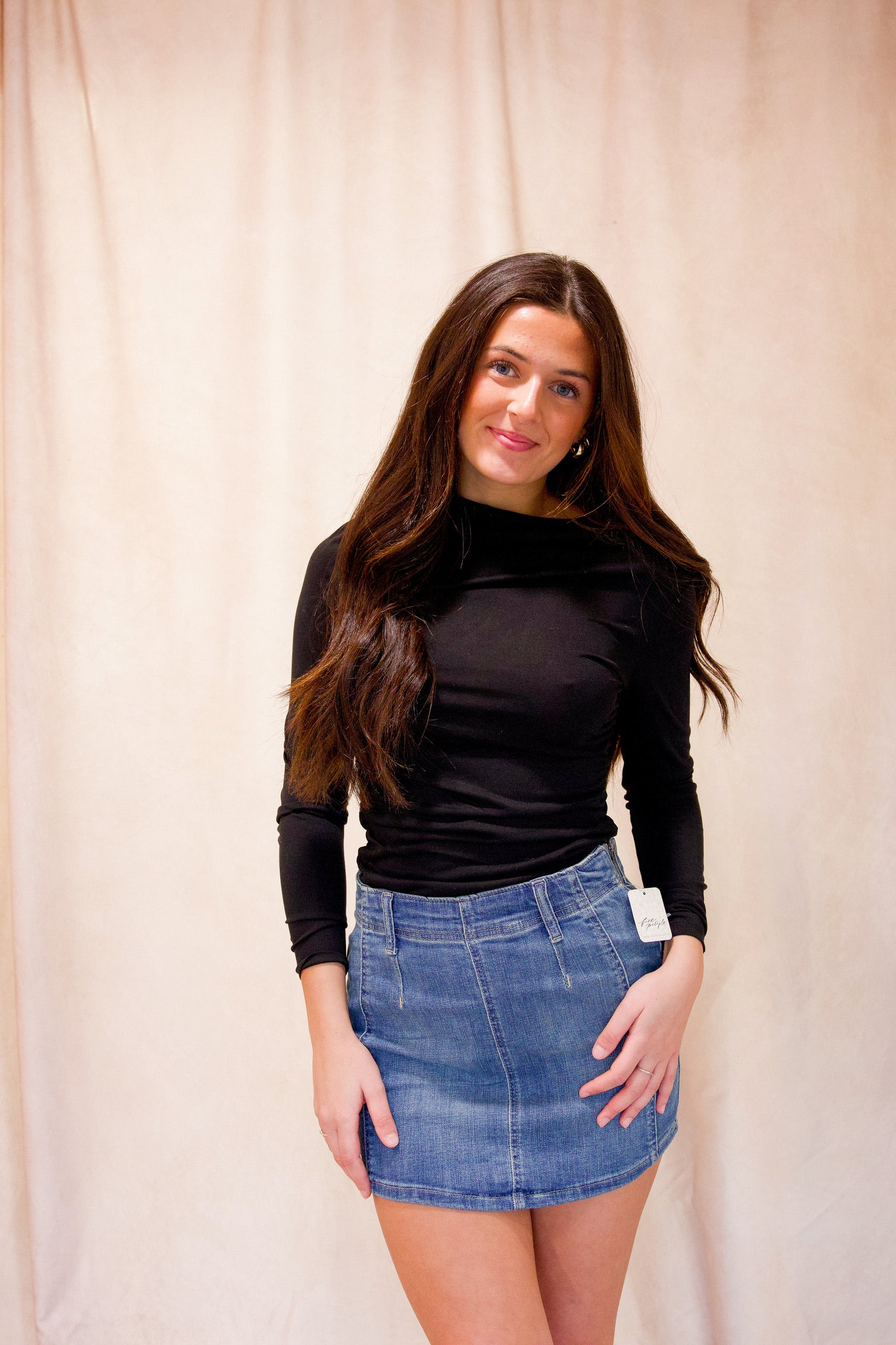 Elvira Top in Black