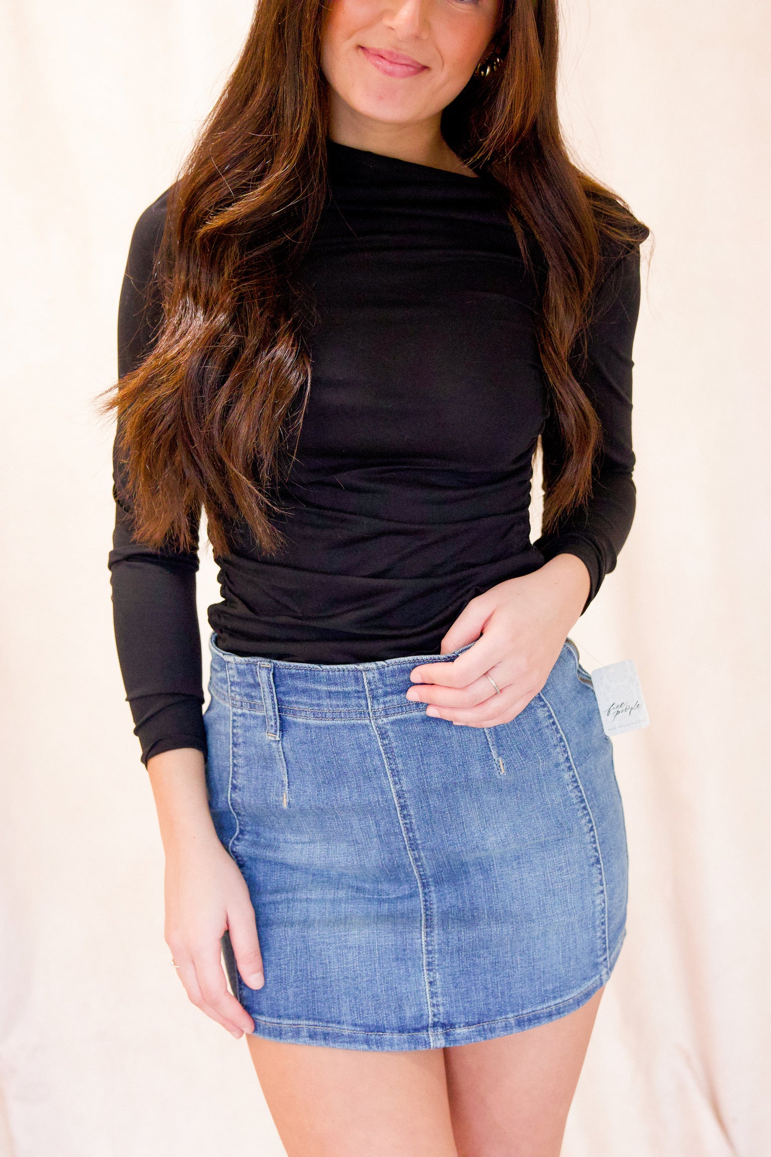 Elvira Top in Black