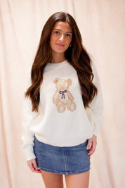 Teddy Sweater Cream