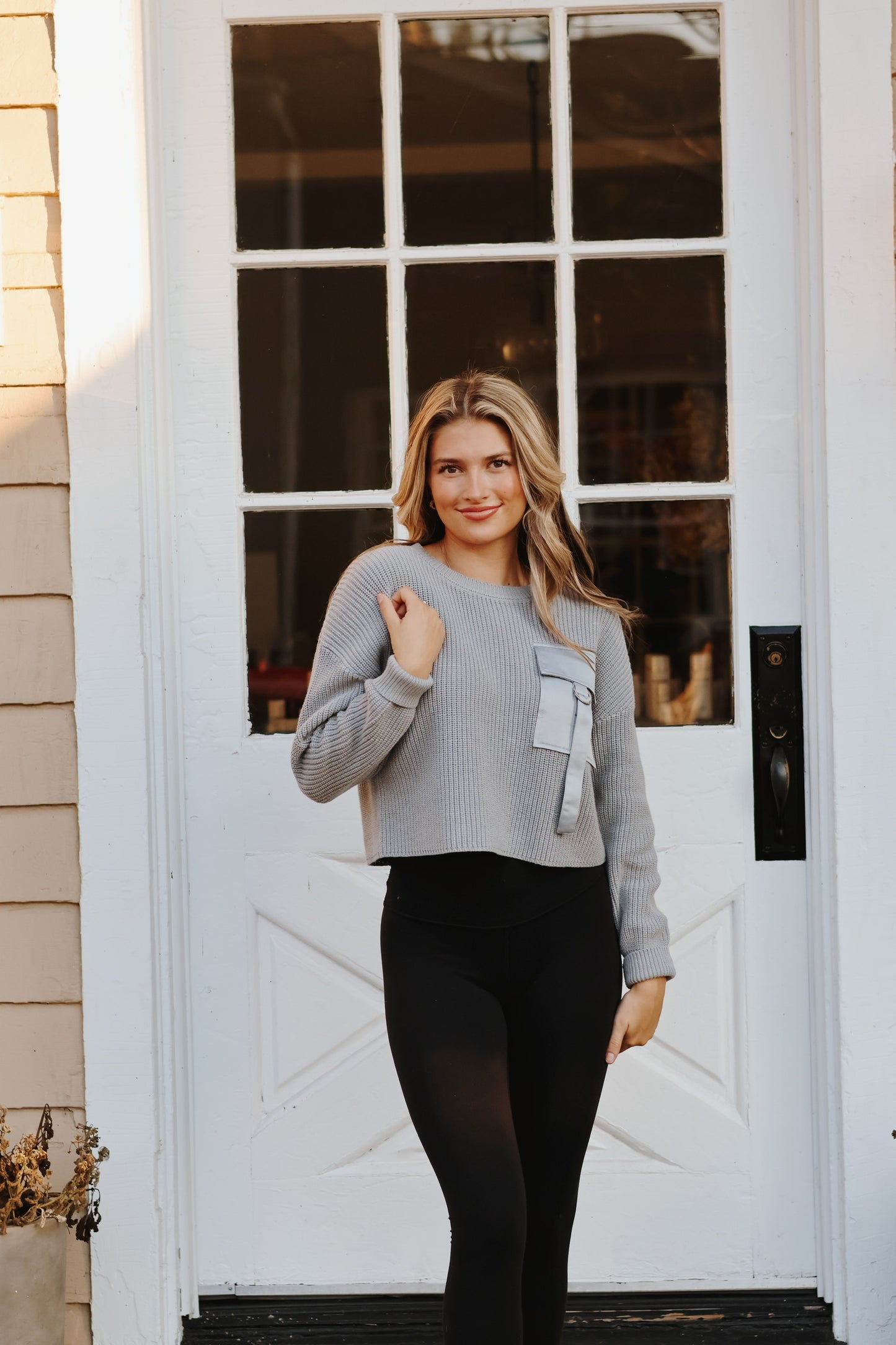 Madison Sweater Steel Grey