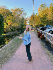 Phoebe Pullover Waterfall Heather