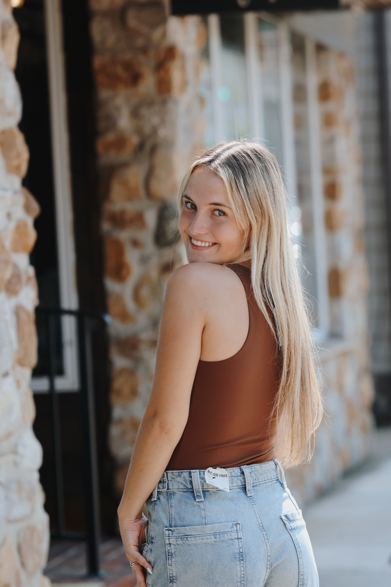 Nico Bodysuit Chestnut