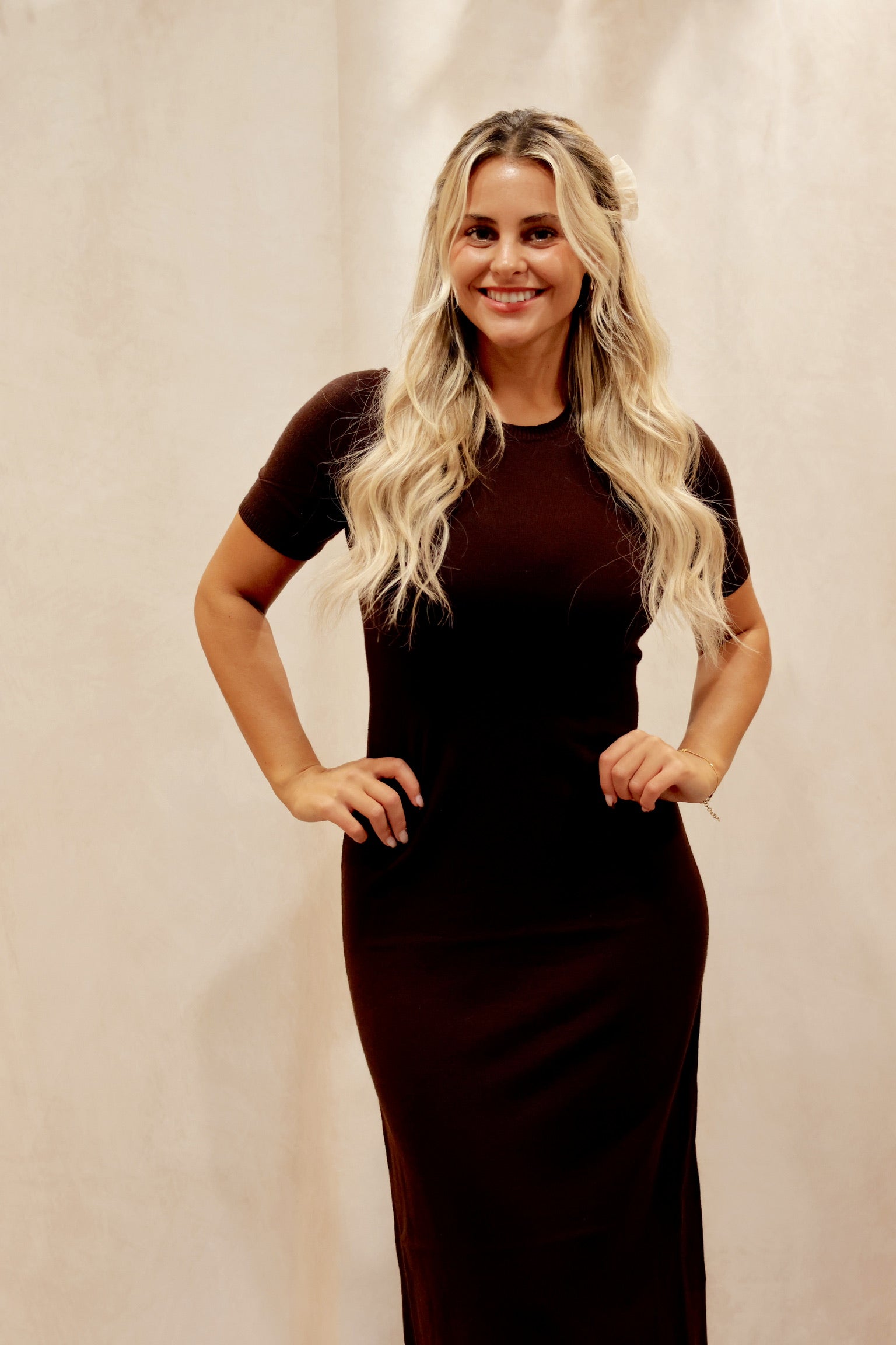 Francis Dress Chestnut