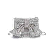 Gretchen Evening Bag: Silver