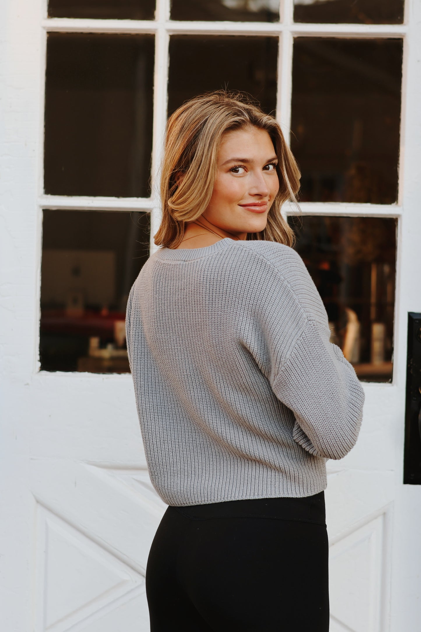 Madison Sweater Steel Grey