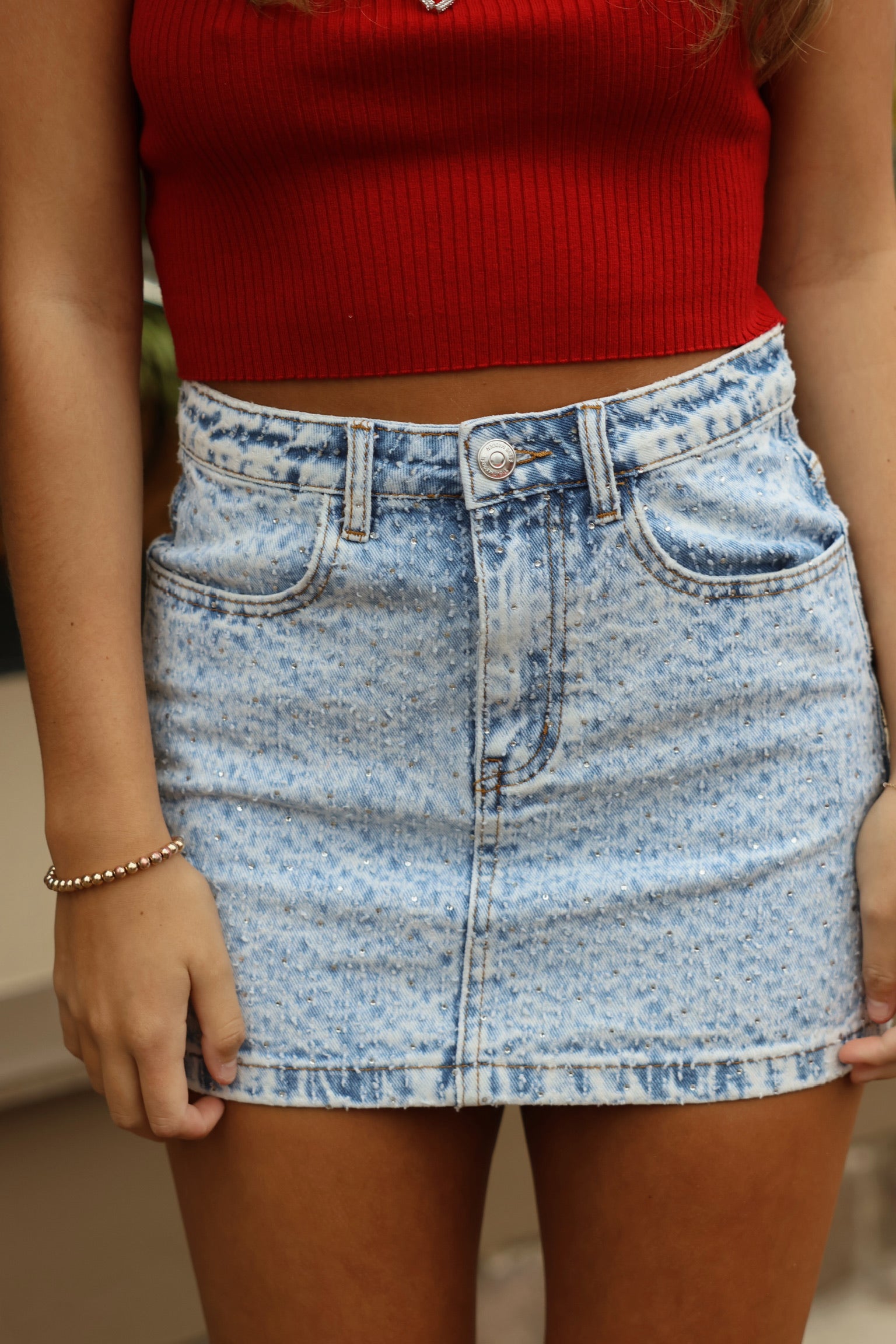 Beck Skirt Light Blue