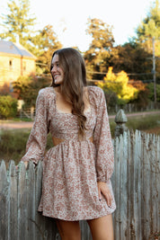 Cinnamon Sugar Mini Dress