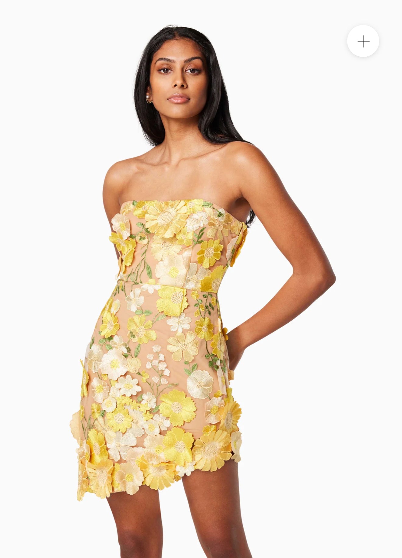 New-Age Dress Yellow Multi by Elliatt