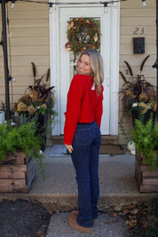 Lips like Cherry Knit Sweater