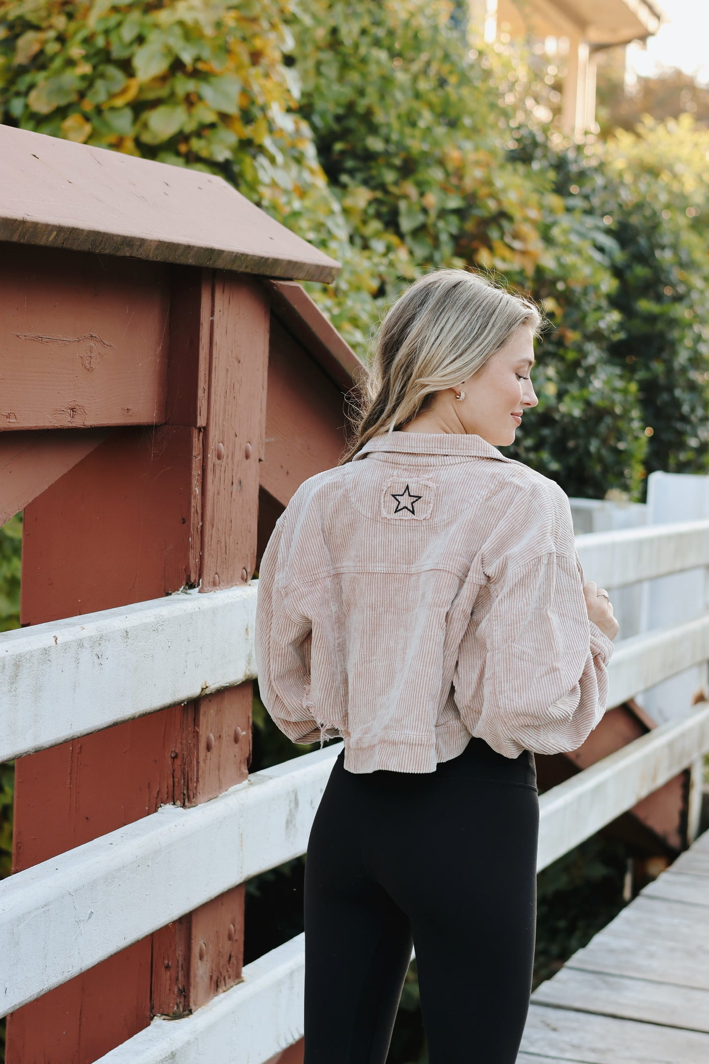 Cropped Corduroy Cutoff Vintage Mocha