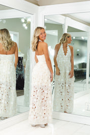 Sienna Gown in Ivory Cream by Elliatt