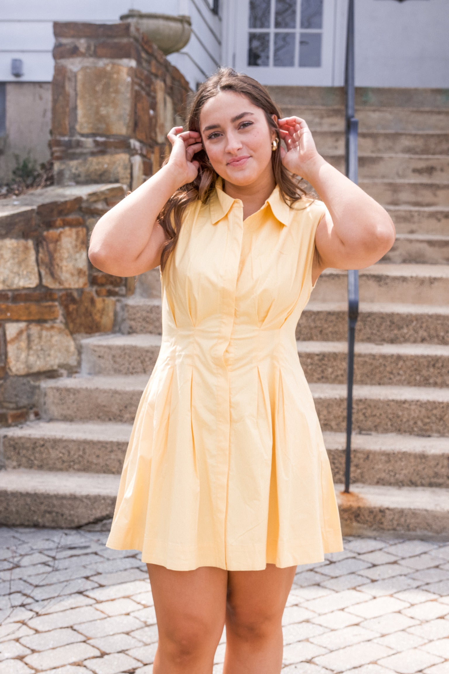 Maisha Dress Golden Glow