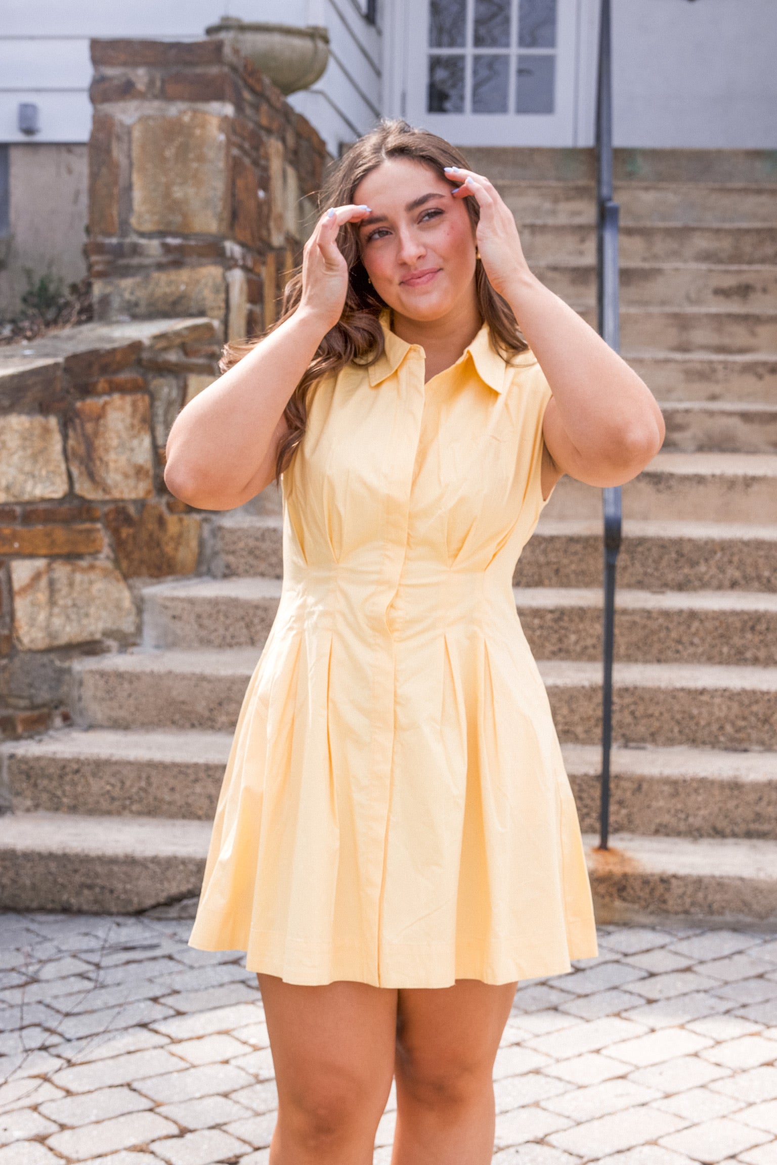 Maisha Dress Golden Glow
