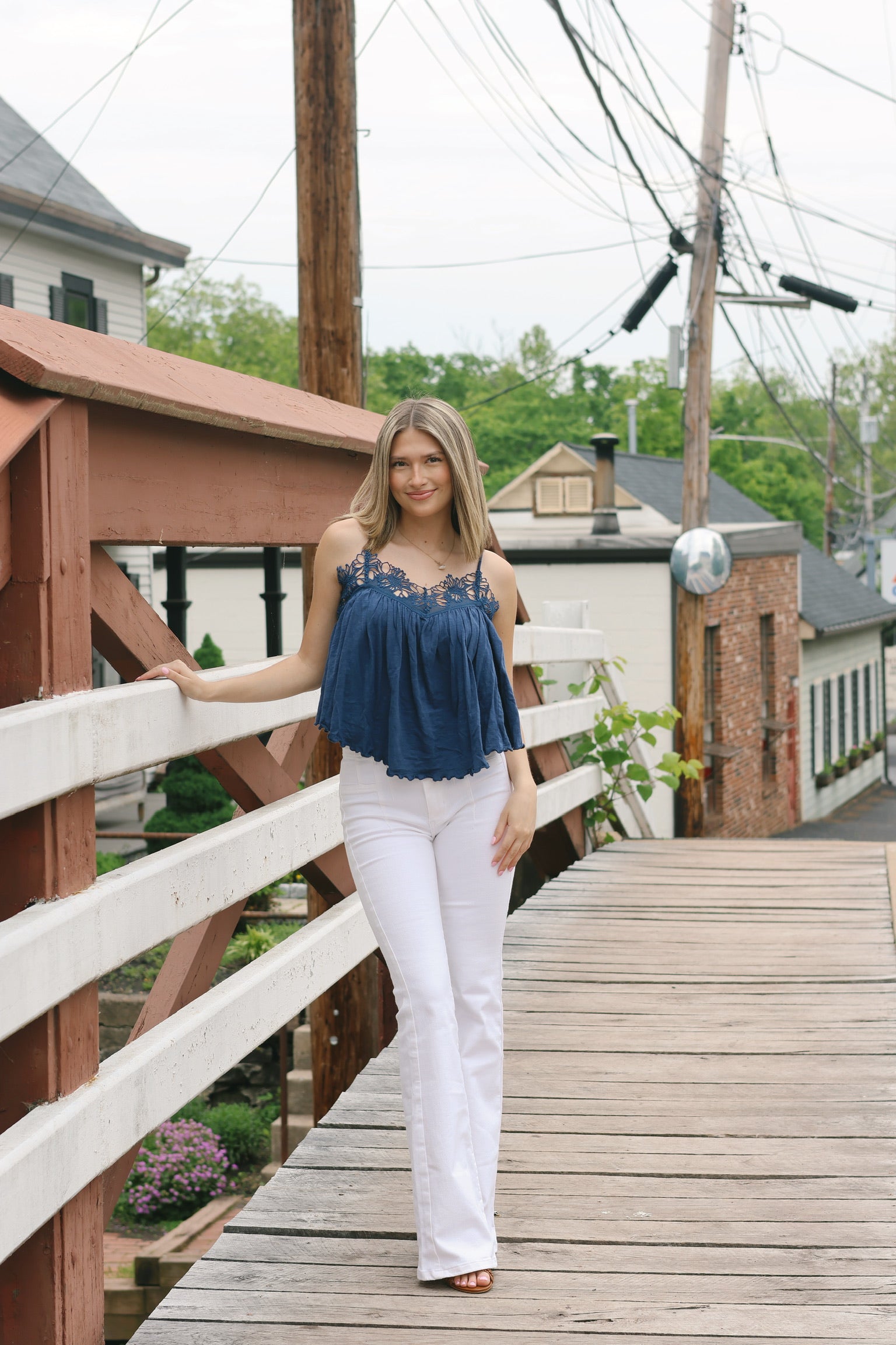Kayla Tank Dark Denim FP