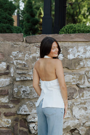 Brielle Vest Ivory