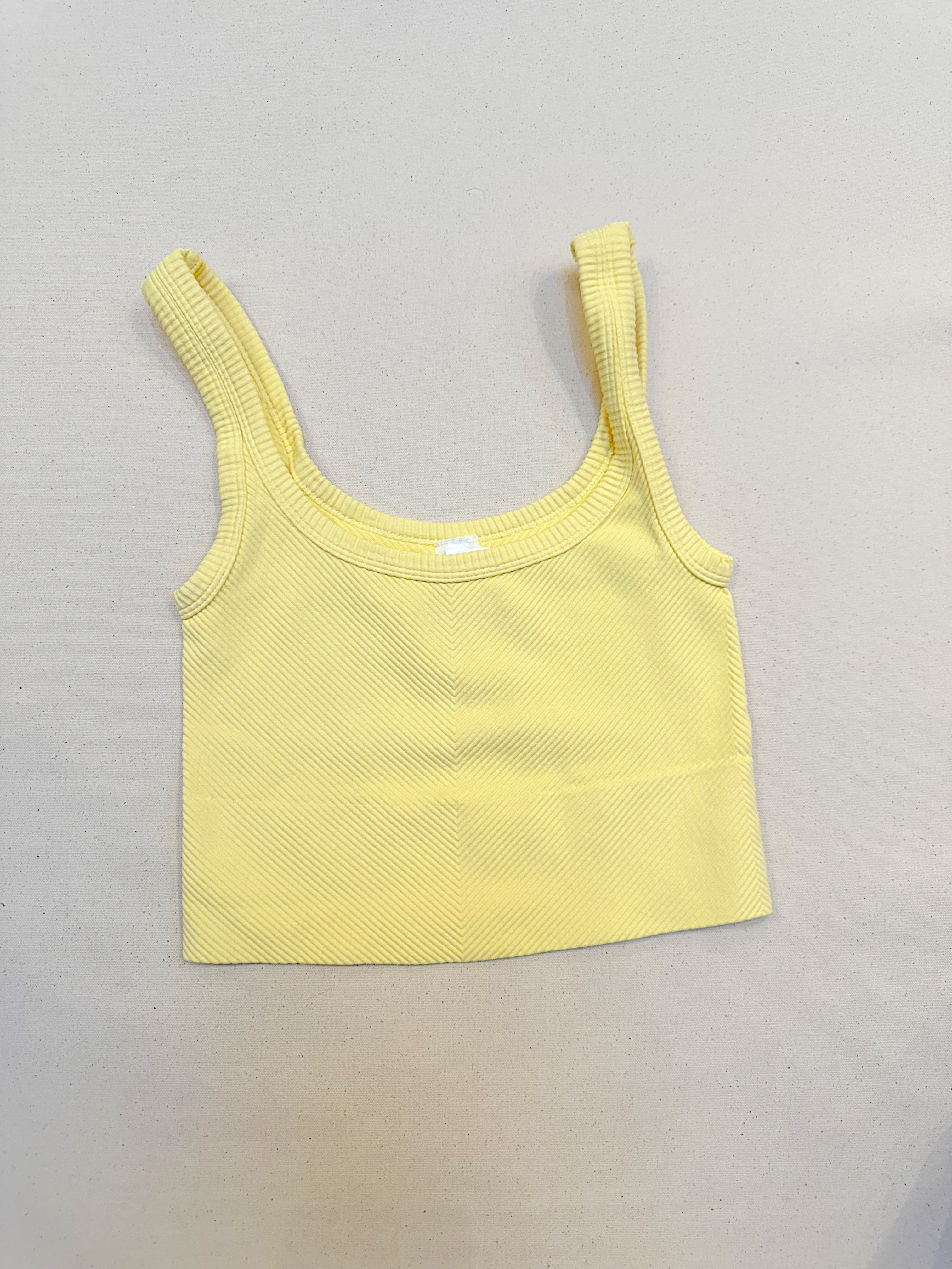 Scoop Neck Brami Pale Lemon by Niki Biki